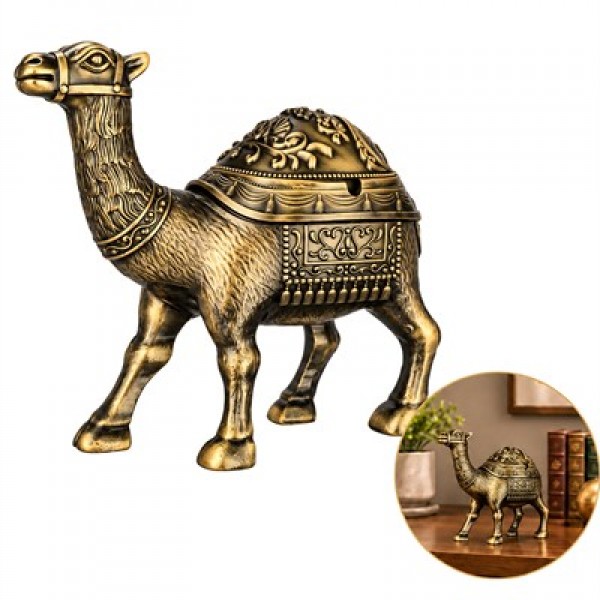 Sunup SN-38893 Antik Bronz Deve Figürlü Dekoratif Küllük Sunup SN-38893 Antik Bronz Deve Figürlü Dekoratif Küllük