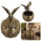 Sunup SN-38895 Antik Bronz Kartal Figürlü Dekoratif Küllük