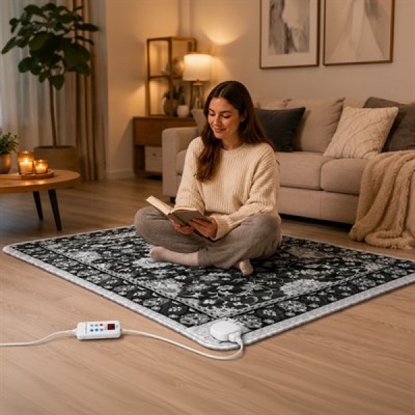 Sunup TY-1*2 859W 100X200CM Isıtmalı Pad Halı - Dijital Termostatlı Karbon Kristal Teknolojisi Sunup TY-1*2 859W 100X200CM Isıtmalı Pad Halı - Dijital Termostatlı Karbon Kristal Teknolojisi