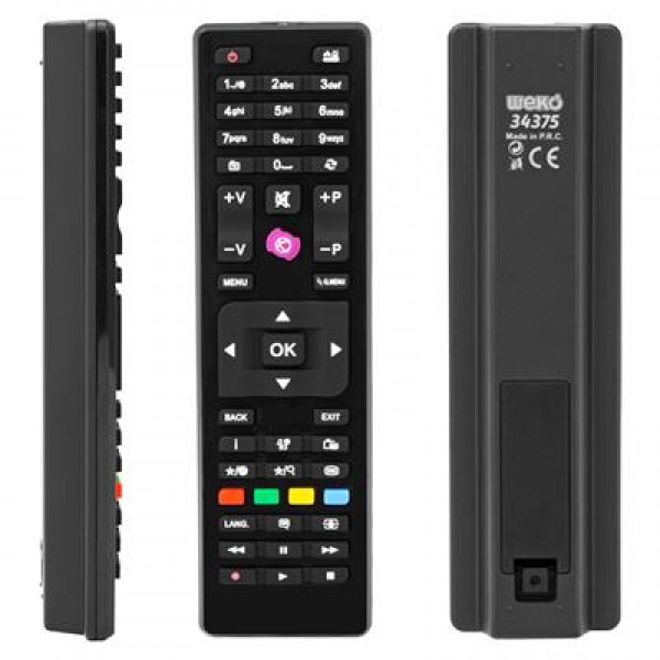 Telefunken - Vestel - Seg - Regal RC4875 Kare Göbek Mini Lcd Led Tv Kumandası 