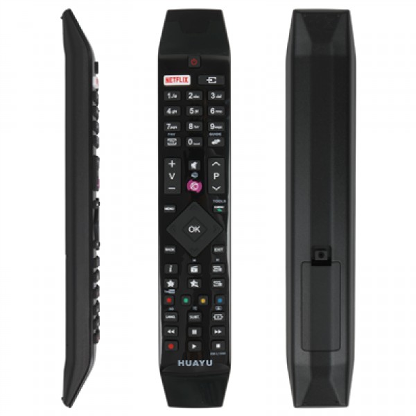 Huayu RM-L1560 Vestel - Hitachi Netflix ve YouTube Tuşlu Akıllı LED TV Kumandası