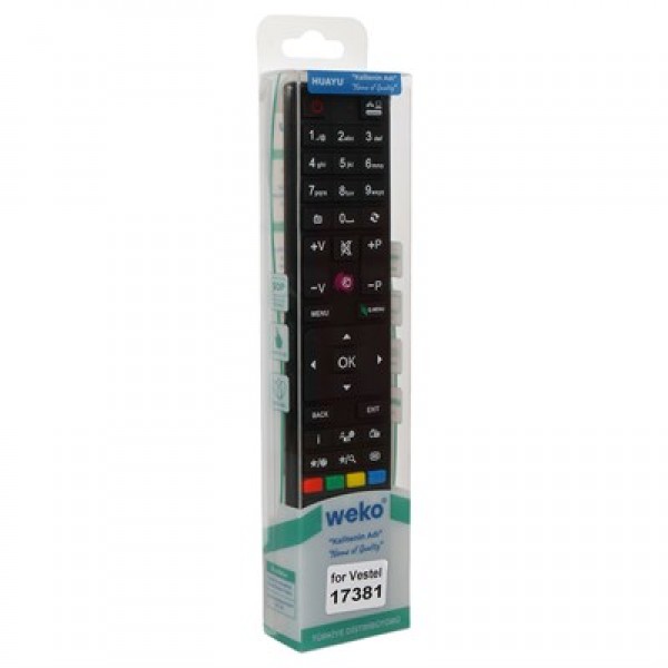 Vestel Seg Regal Kare Göbek Mor Tuşlu Lcd Led Tv Kumanda