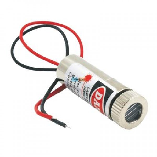 Weko WK-27171 Kırmızı Artı Düz Çizgi Lazer Modül 1.5-12VDC (5mW 650nm) Weko WK-27171 Kırmızı Artı Düz Çizgi Lazer Modül 1.5-12VDC (5mW 650nm)