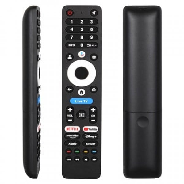 Weko Philips-Arçelik-Beko-Onvo Ses Komutlu Live TV-Netflix-Youtube-Prime Video-Disney Akıllı TV Kumanda