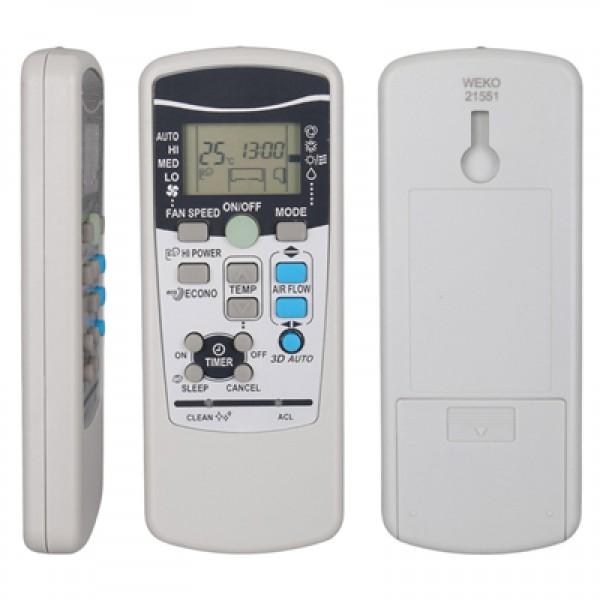 Weko Mitsubishi RKX502A001 Klima Kumanda