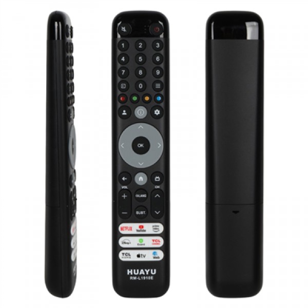 Huayu-L1910E TCL Netflix-Prime Video-Youtube-TCL Channel-TCL Home-Web Tuşlu Ses Komutsuz LCD TV Kumanda Huayu-L1910E TCL Netflix-Prime Video-Youtube-TCL Channel-TCL Home-Web Tuşlu Ses Komutsuz LCD TV Kumanda