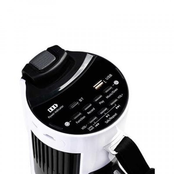 Westa WM-90PU Type-C 100 Watt Mayk Mikrofonlu USB-TF-Bluetooth Megafon