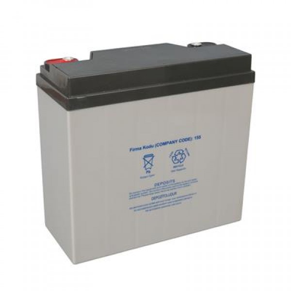 Yokohama YH-122.4 12 Volt - 24 Amper Elektrikli Bisiklet Aküsü (180x76x167 mm)