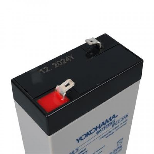 Yokohama YH-62.3 6 Volt - 2.3 Amper Akü (90x43x38 mm)